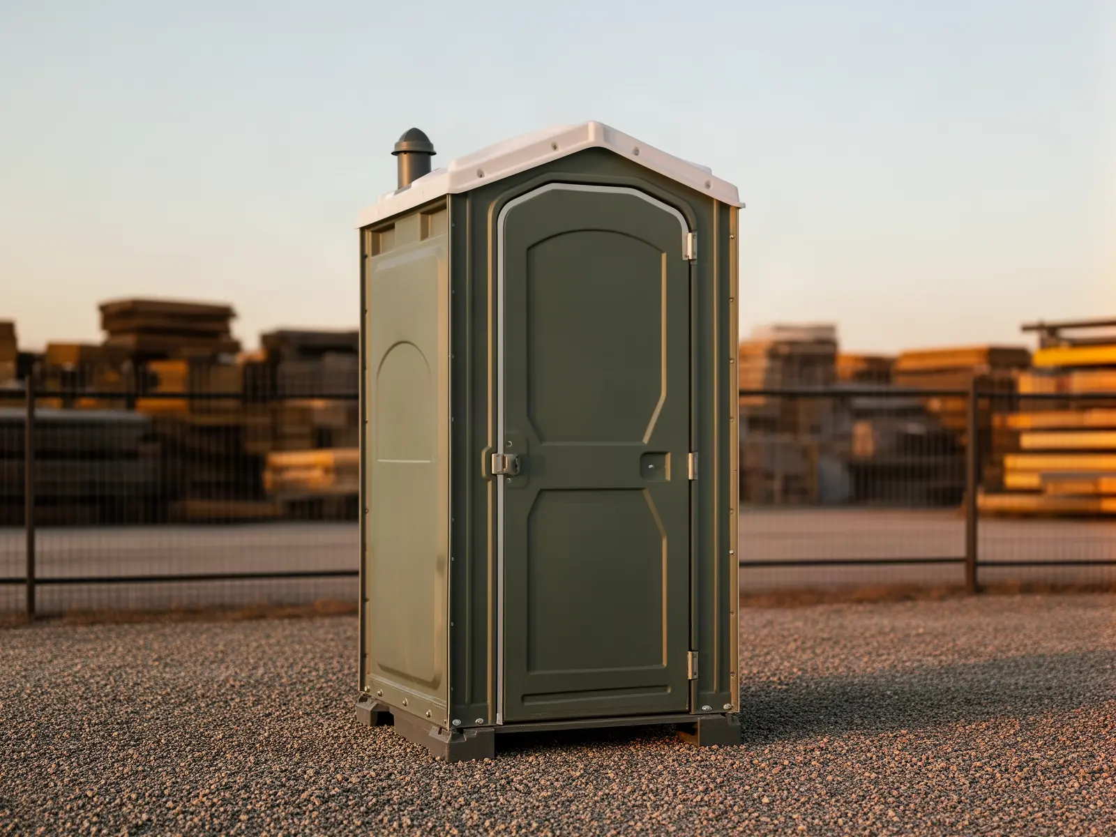 Clean porta potty unit from Hawk Point Porta Potty Rental in Jacksonville, FL